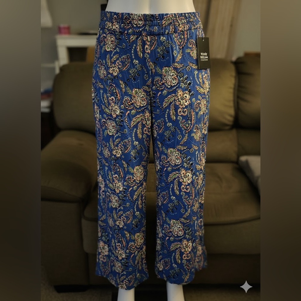 NWT The Wendy Williams Collection Wide Leg Pants 3X